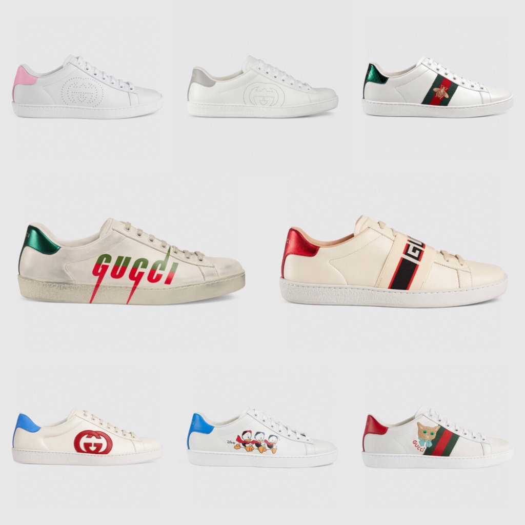 พรี-ราคา4900-gucci-ace-sneakers-หนังแท้-4g-13g-34-40