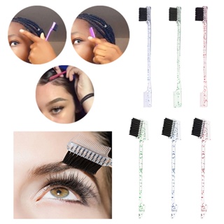 Beauty tool eyebrow brush hairline comb broken hair comb