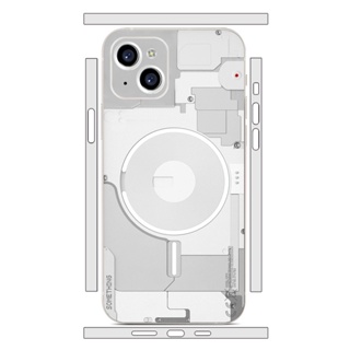สติกเกอร์ฟิล์ม ป้องกันรอยขีดข่วน สําหรับติดโทรศัพท์มือถือ iPhone 14 Pro Max 12 13 14 Plus