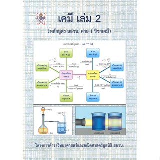 หนังสือ เคมี ล.2 (หลักสูตร สอวน. ค่าย1 วิชาเคมี) สนพ.ศูนย์หนังสือจุฬา หนังสือคู่มือระดับชั้นมัธยมศึกษาตอนปลาย