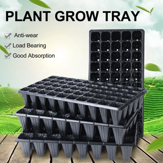 【AG】Large Capacity Sturdy Plant Grow Tray Plastic Practical Multi-purpose Planting Pot for Home