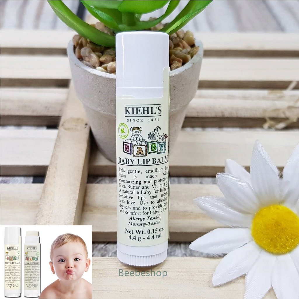 KIEHL'S Baby Lip Balm 4.4ml4.4g ผลิต 11/2021 ลิปบาล์มสำหรับเด็ก6เดือน