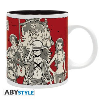 ABYstyle [ลิขสิทธิ์แท้ พร้อมส่ง] แก้วน้ำ แก้วมัคเซรามิค One Piece Mug วันพีซ - ลูฟี่ และ พวกพ้อง 320ml