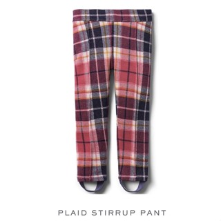 JANIE AND JACK "plaid stirrup pant"