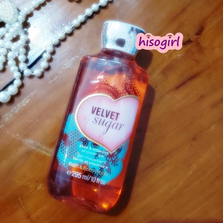 Bath & Body Works Velvet Sugar Shower gel 295 ml. Shopee Thailand