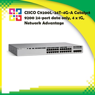 CISCO C9200L-24T-4G-A Catalyst 9200 24-port data only, 4 x 1G, Network Advantage