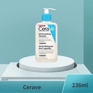 มีสินค้าในไทย-cerave-sa-smoothing-cleanser-236-ml-สำหรับผิวหน้า