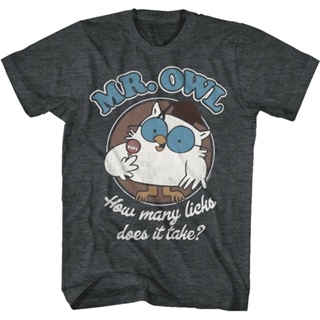 Mr. Owl Tootsie Pop T-Shirt เสื้อเด็กหญิง เสื้อยืดถูกๆ เสื้อยืดผู้หญิง