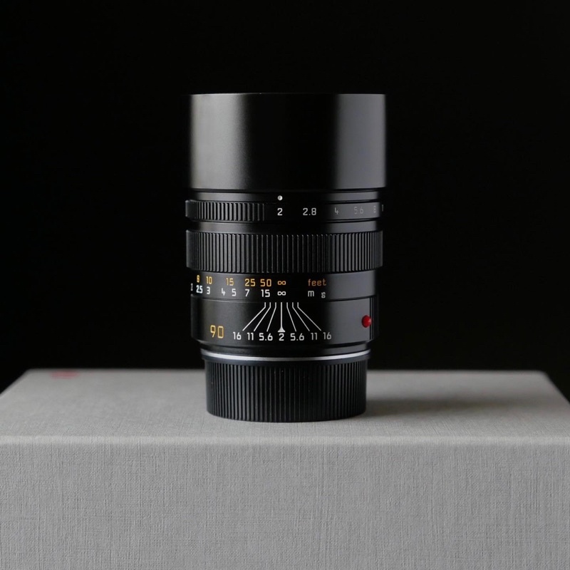 ( Used!! ) Leica 90 F2 PreASPH V3 Canada Black Shopee Thailand