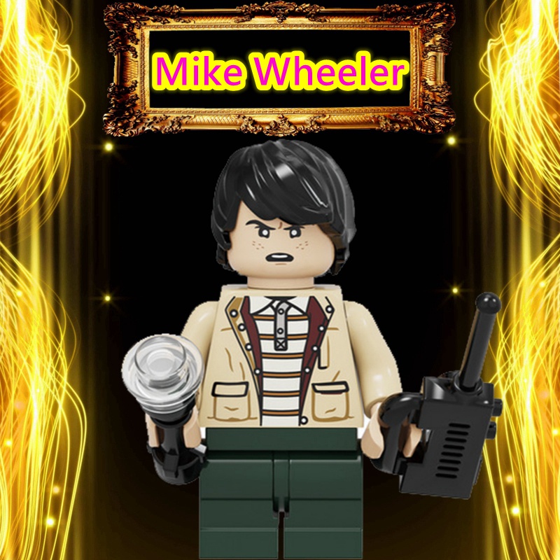 สิ่งแปลกหน้า-demogorgon-eleven-dustin-micke-building-blocks-ของเล่นสําหรับเด็ก-minifigures-ของขวัญวันเกิด