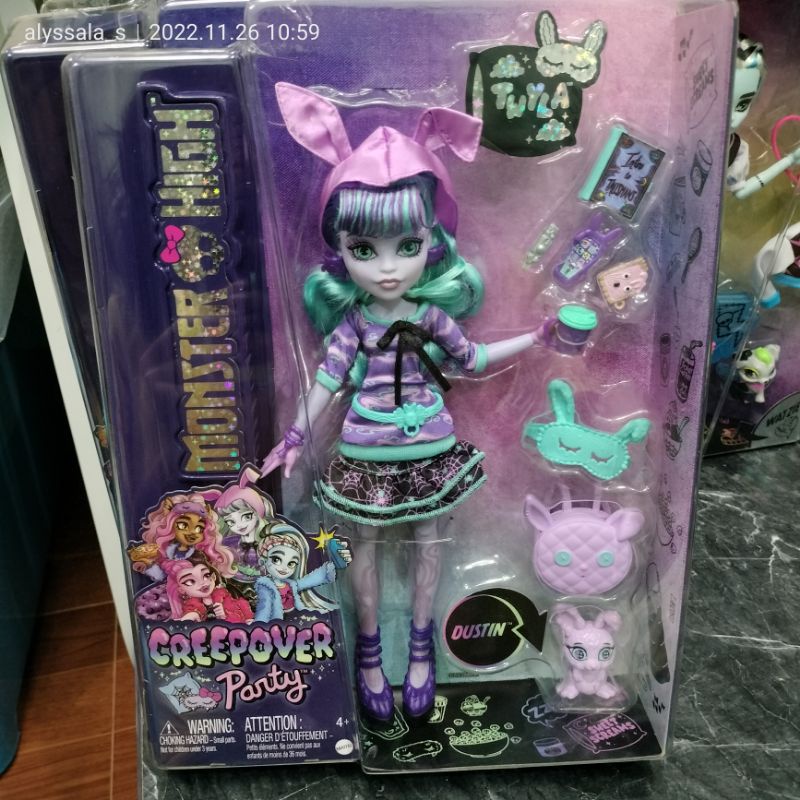 พร้อมส่ง-พรีออเดอร์-monster-high-creepover-party-doll