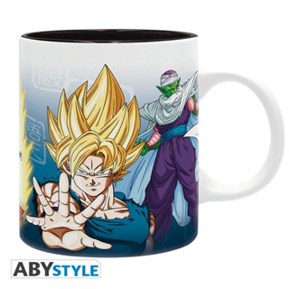 ABYstyle [ลิขสิทธิ์แท้ พร้อมส่ง] แก้วน้ำ แก้วมัคเซรามิค Dragon Ball Mug ดราก้อนบอล - เซย่า และ ปิโกโร่ 320ml