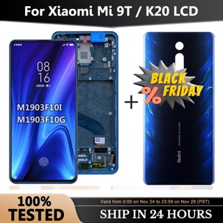 Super Amoled 6.39&amp;#39;&amp;#39; หน้าจอสัมผัส LCD แบบเปลี่ยน สําหรับ Xiaomi Mi 9T Mi9T Mi 9T Pro M1903F10G