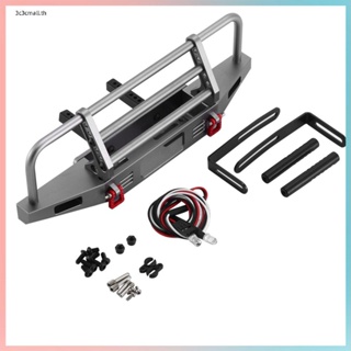 กันชนหน้า โลหะ ปรับได้ สําหรับรถไต่หินบังคับ Traxxas Axial 1/10 TRX4 SCX10 SCX10 II 90046 90047