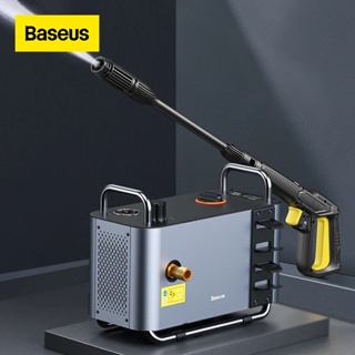 Baseus เครื่องฉีดน้ําแรงดันสูง 1300W ปรับได้ อุปกรณ์เสริม สําหรับล้างรถยนต์