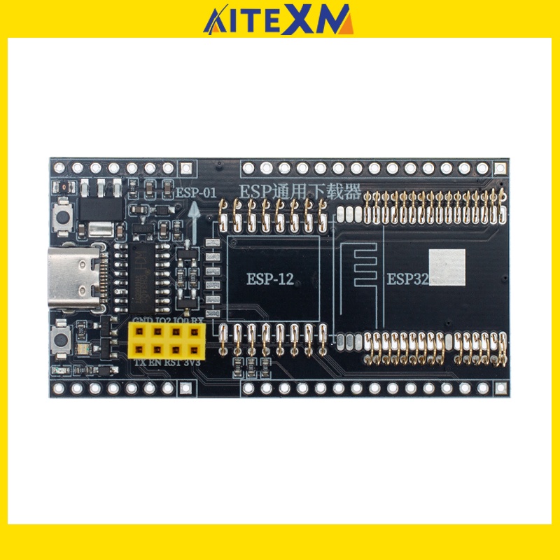 esp8266-esp32-wrover-บอร์ดทดลองดาวน์โหลดซ็อกเก็ตโปรแกรมเมอร์-สําหรับ-esp-01-esp01s-esp12-esp32