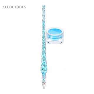 5d DIY ปากกาปักครอสติส เพชร (สีฟ้า + ดิน) [alloetools.th]