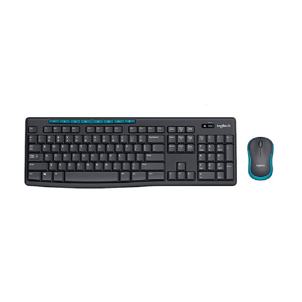 Logitech Set MK275 Wireless Keyboard and Mouse Combo คีย์ Eng ฟรีสติกเก ...