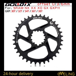 Goldix GXP จานหน้าจักรยานเสือภูเขา 30T 32T 34T 36T 38T สําหรับ Sram 11 12S NX XX XO GX GXP11