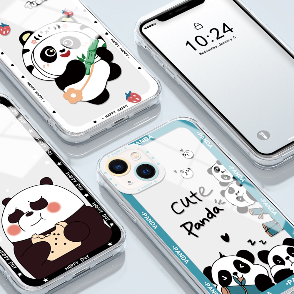 realme-10-6-6i-5-5s-5i-plus-pro-pro-4g-5g-เคสเรียวมี-cartoon-panda