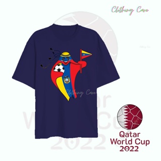 KATUN PRIA Ecuador World Cup Adult Tops T-Shirt Ecuador Flag T-Shirt Ecuador T-Shirt Men Women FIFA World Cup T-Shirt Wo