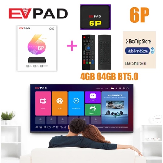 evpad-6p-smart-tv-box-กล่องสมาร์ททีวี-กล่องทีวี