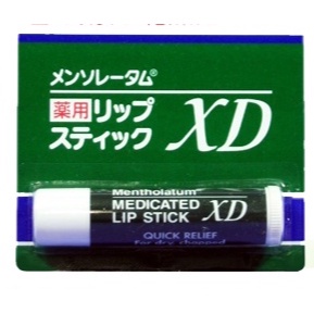 หิ้วจากญี่ปุ่น-ลิปแคร์บำรุงริมฝีปาก-mentholatum-medicated-lip-xd