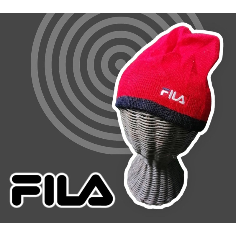 หมวกไหมพรม-fila-มือสอง