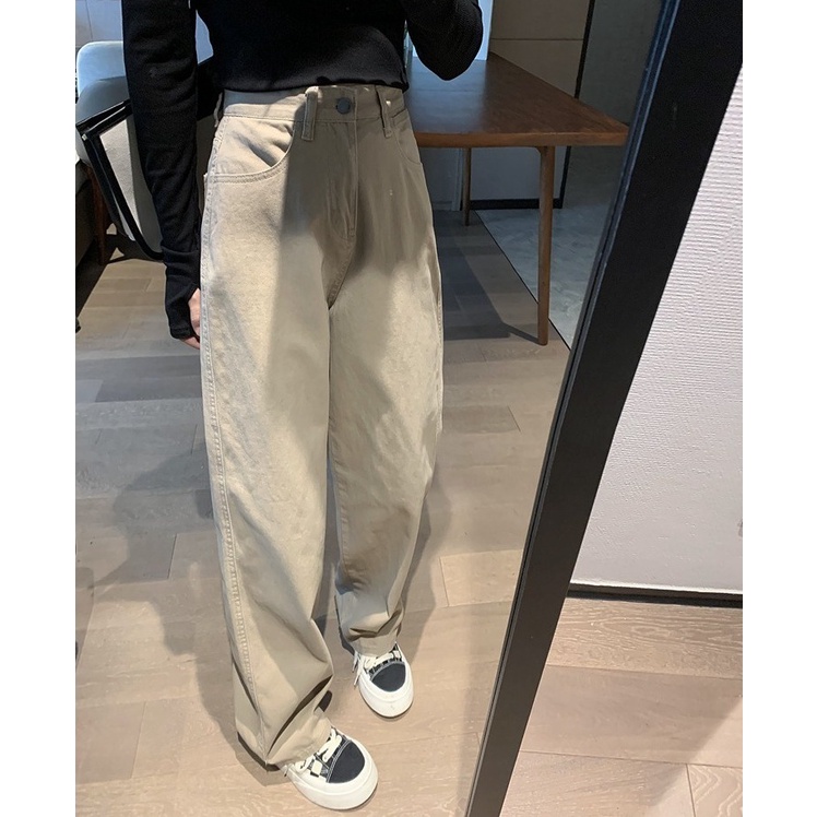dadulove-new-korean-version-loose-jeans-niche-large-size-high-waist-wide-leg-pants-fashion-womens-clothing