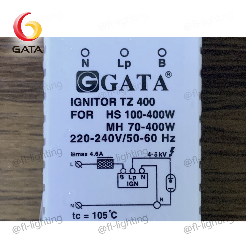 gata-อิกนิเตอร์-สำหรับหลอดก๊าสความดันสูง-รุ่น-tz400-ignitor-อิกไนเตอร์-สำหรับหลอดเมทัลฮาไลด์-70-400w-โซเดียม-100-400w