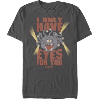 *ส่งจากไทย* Beholder I Only Have Eyes For You Dungeons & Dragons T-Shirt เสื้อยีด เสื้อยืด