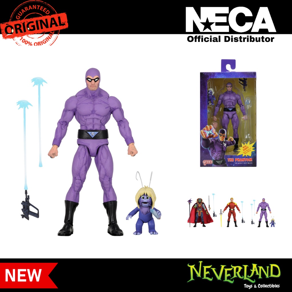 (NECA) King Features Defenders of the Earth Series Phantom 7” Scale