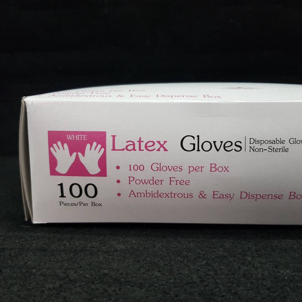 ถุงมือทางการแพทย์-latex-gloves-แบบไม่มีแป้ง-ยี่ห้อ-medcare-ไซซ์-m-50-คู่-กล่อง-ขายเป็นกล่อง