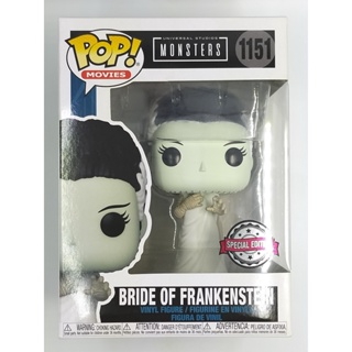 Funko Pop Universal Studios Monsters - Bride of Frankenstein #1151 (กล่องมีตำหนินิดหน่อย)