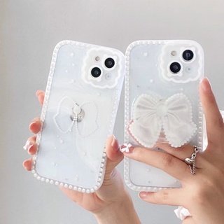 💥พร้อมส่ง💥เคสไอโฟน 13 12 เคสป้องกันการตกสำหรับ พร้อมขาตั้ง หูกระต่าย เรียบง่าย for ไอโฟน11 pro max Xr Xs X เคส