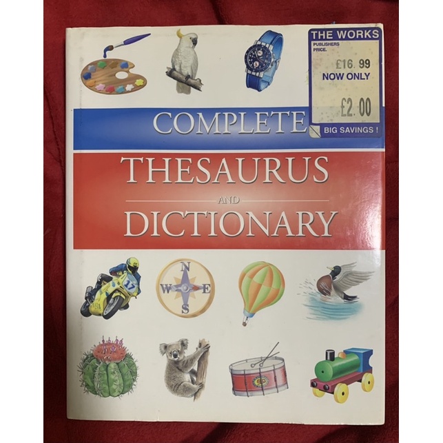Complete Dictionary and Thesaurus Shopee Thailand