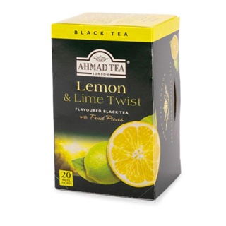 ชาอาห์หมัดลอนดอน เลมอนแอนด์ไลม์ทวิสต์ Ahmad Tea London Lemon &amp; Lime Twist