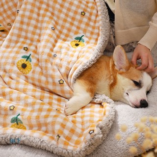 BCF Winter Warm Pet Blanket Soft Fluffy Dog Blanket Comfortable Breathable Cat Sleeping Blanket Good Sleeping Sheet Pad Pet Supplies