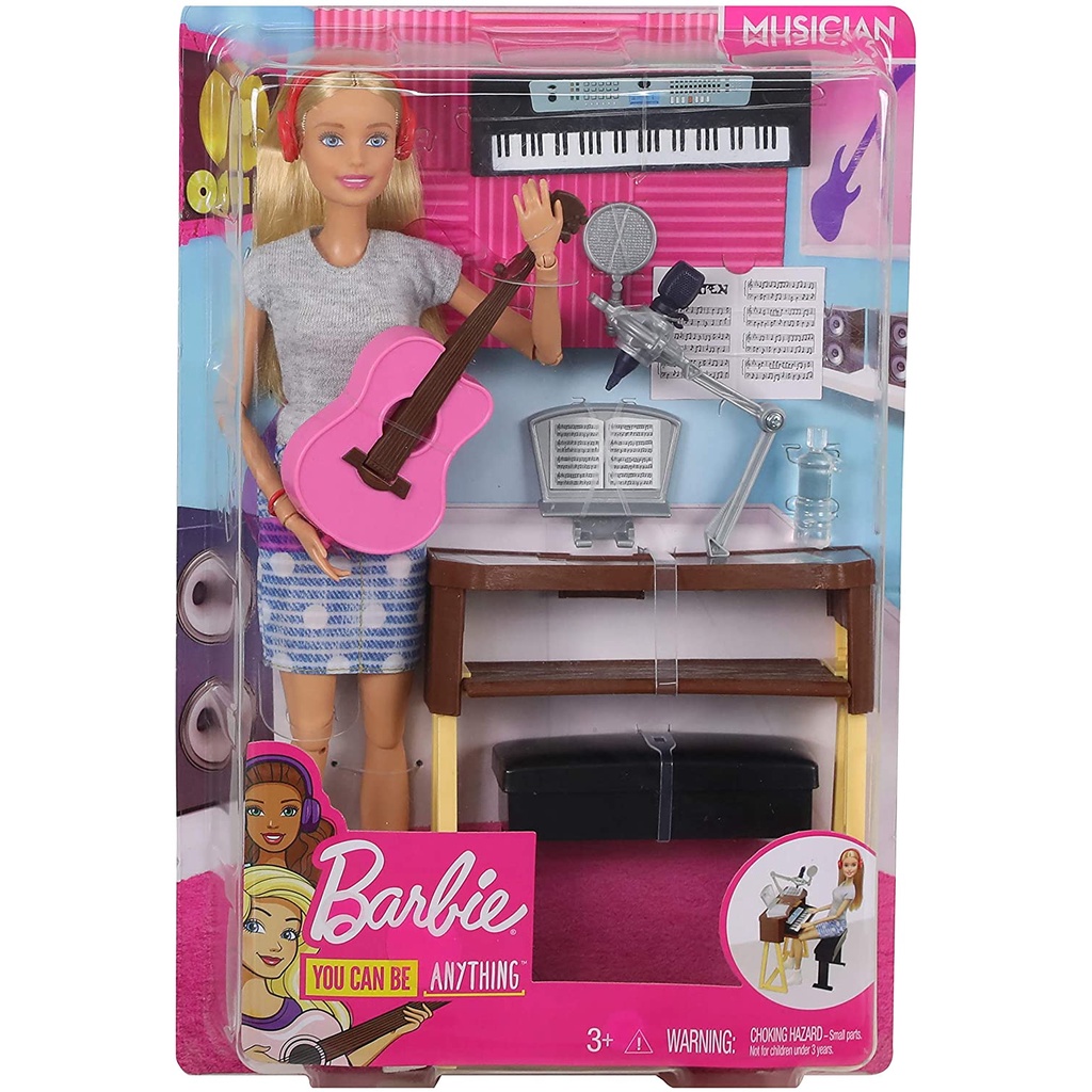 barbie-musician-doll-and-playset-with-guitar-keyboard-amp-more-fcp73-ตุ๊กตาบาร์บี้-พร้อมกีตาร์-คีย์บอร์ด-และชุดเครื่องดนตรี-fcp73