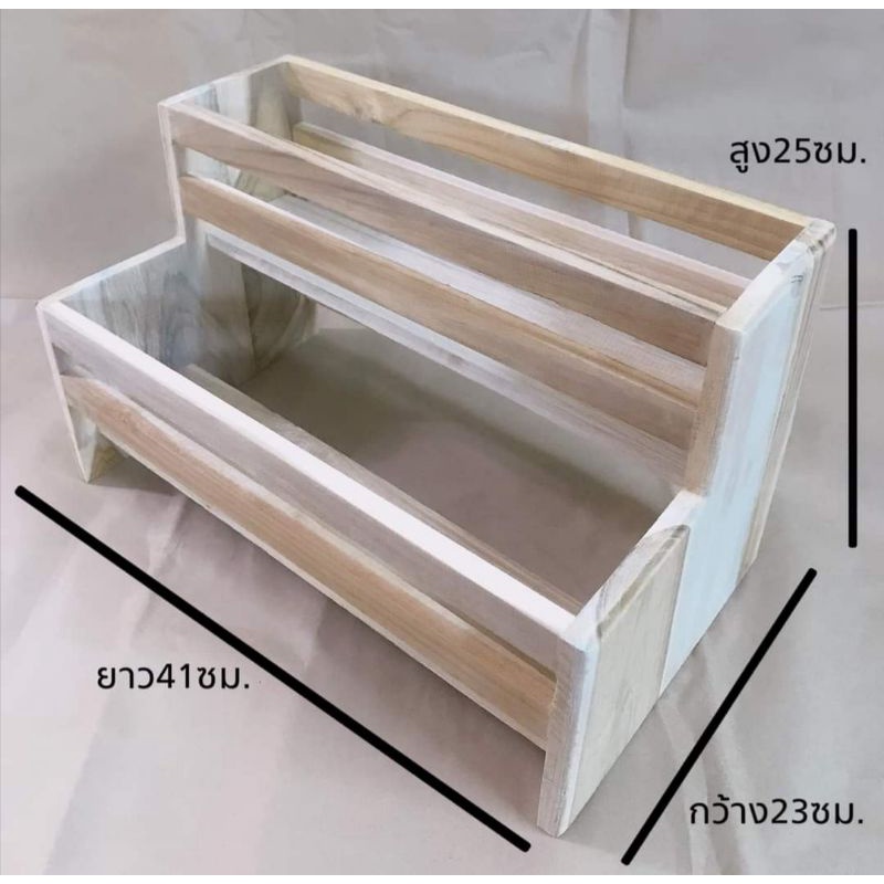 ชั้นวางขวด-เครื่องปรุง-ไซรัป-2ชั้นแบบมินิมอล