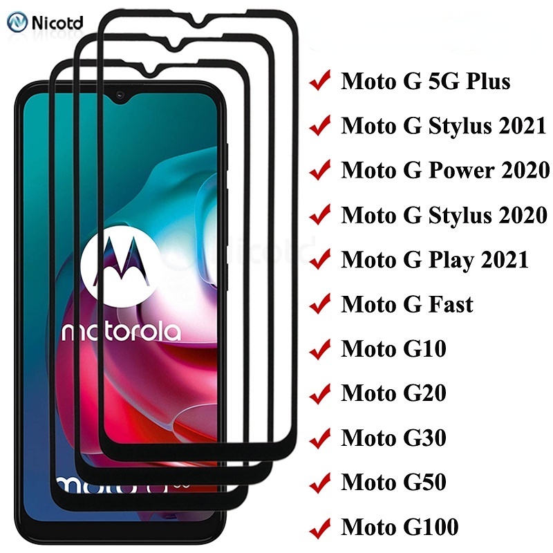 กระจกนิรภัยกันรอยหน้าจอ สําหรับ Motorola Moto G Stylus Power 2021 Moto ...