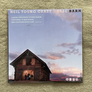 แผ่น CD อัลบั้มใหม่ Neil Young & Crazy Horse Barn ปี 2022 ของแท้