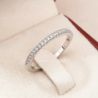 สินค้า JR0068 แหวนเพชรแถว มินิมอล แหวนผู้หญิง แหวน เครื่องประดับแฟชั่น