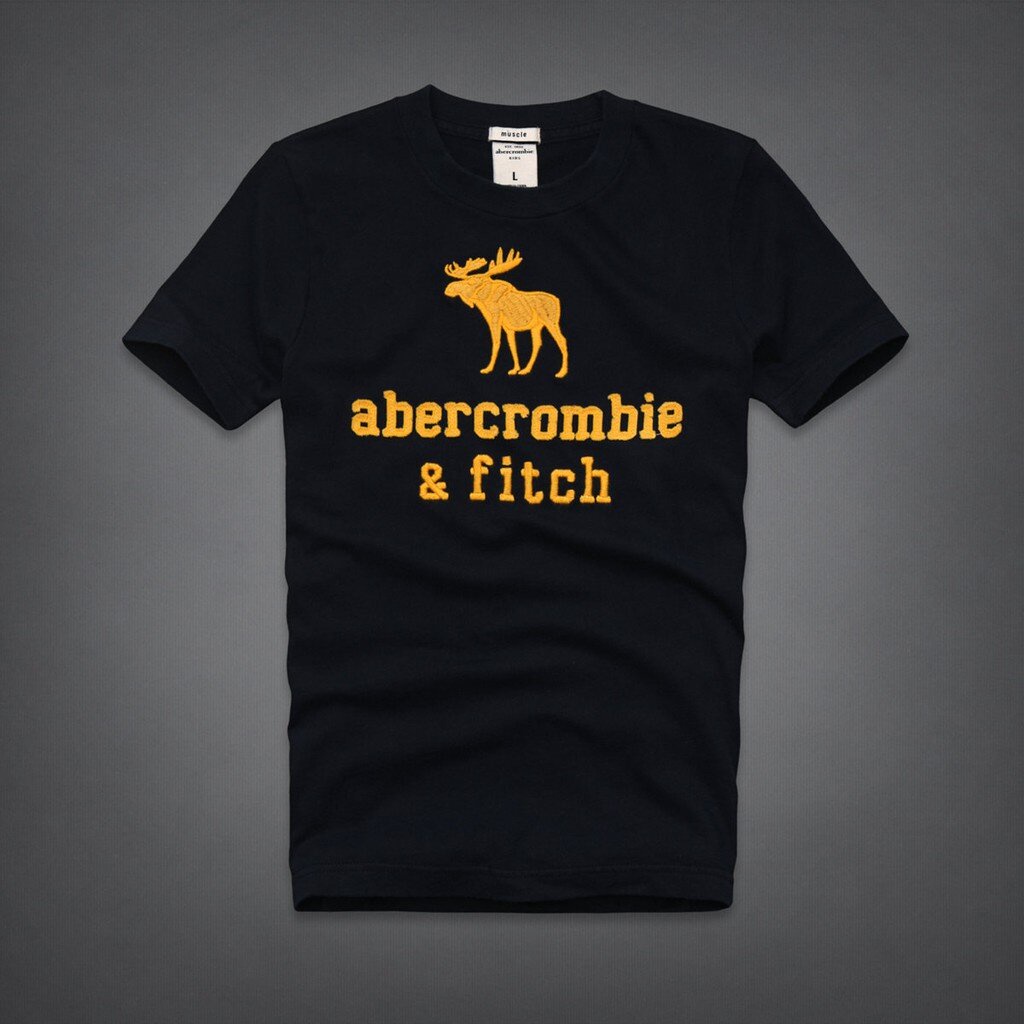 ใหม่-abercrombie-amp-fitch-af-เสื้อยืดลําลอง-แขนสั้น-คอกลม-สําหรับผู้ชาย-เสื้อยืดผู้ชาย-bh