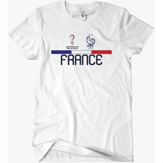 เสื้อยืด France T-Shirt FIFA World Cup Qatar