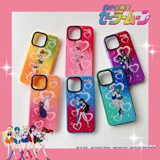 ใหม่ เคสโทรศัพท์มือถือแบบนิ่ม ใส กันกระแทก ลายการ์ตูนเซเลอร์มูน CASETiFY สําหรับ Iphone 14 13 12 11 Pro MAX X XS MAX XR