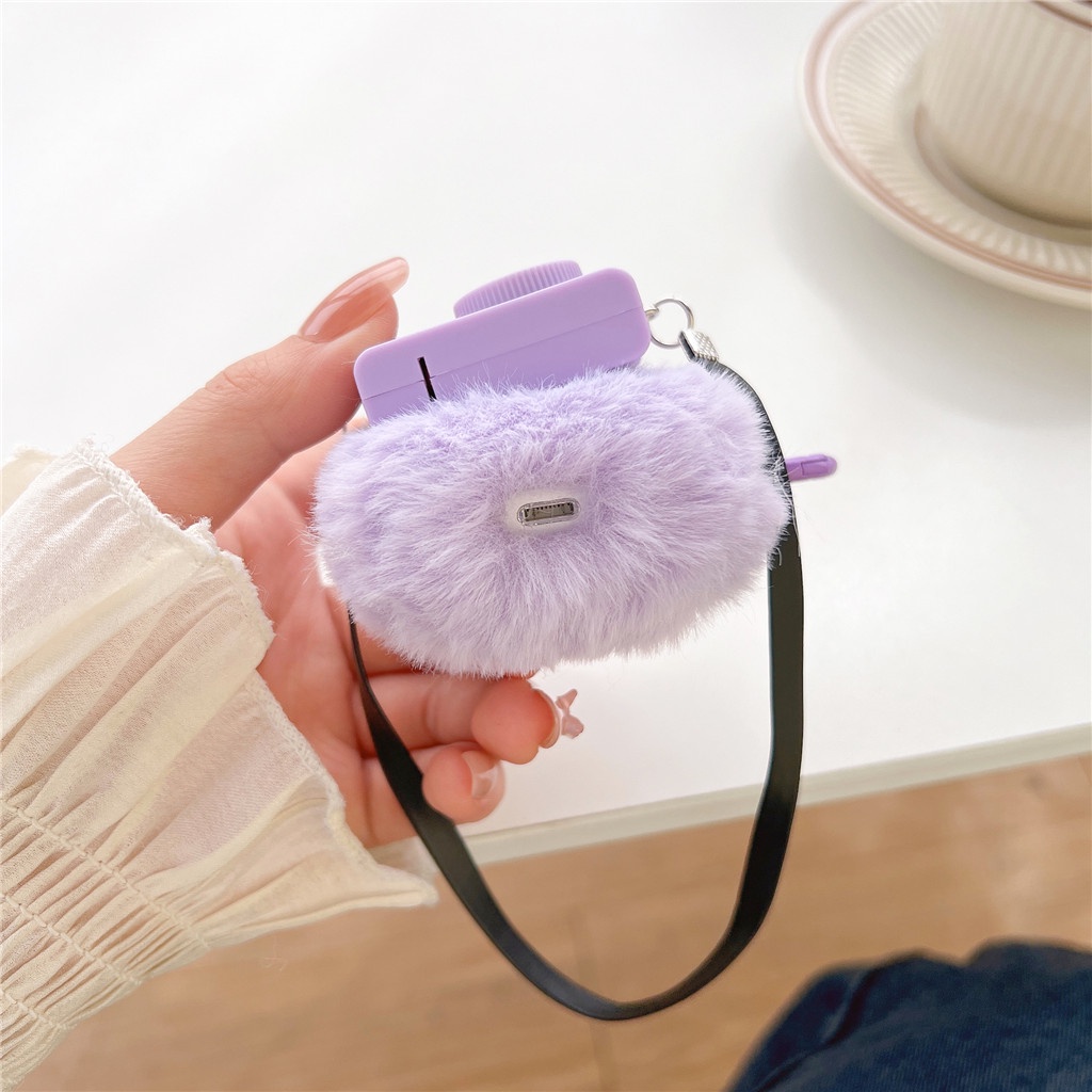 เคสหูฟังไร้สาย-ผ้ากํามะหยี่ขนนิ่ม-สําหรับ-airpods-pro-2-airpods-1-2-3