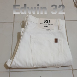 ยีนส์ใหม่ยี่ห้อ Edwin เอว 32 นิ้ว