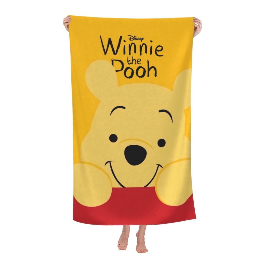 winnie-the-pooh-ผ้าขนหนูไมโครไฟเบอร์-แบบนิ่ม-แห้งเร็ว-ขนาด-80x130-ซม-สําหรับอาบน้ํา-สปาชายหาด-ทุกเพศ