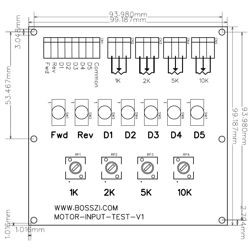 motor-input-test-v1-แผงวงจรสำหรับทดสอบมอเตอร์